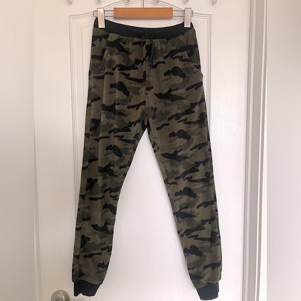 Fleece Camo Joggers